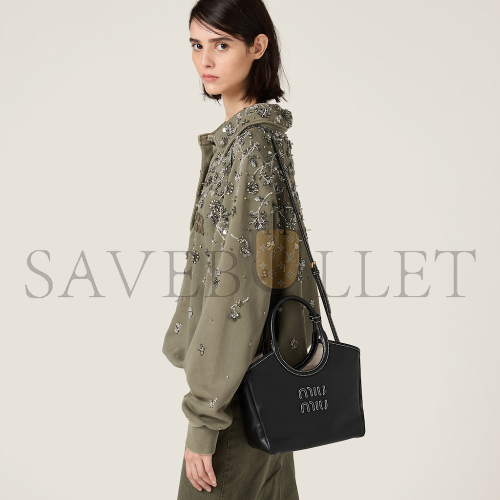 M1v M1v ivy leather bag 5ba284 (23.5*22*12cm)